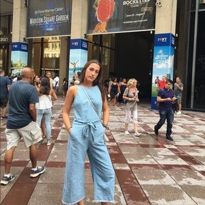 ABERCROMBIE & FITCH Denim Jumpsuit